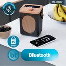 Majority-Little-Shelford-kannettava-FM-radio-Bluetoothilla-Black-Gold-3