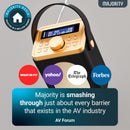 Majority-Little-Shelford-kannettava-FM-radio-Bluetoothilla-Black-Gold-4