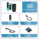 Majority-Partybox-P300-bilekaiutin-300W-6