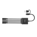 Sandberg USB-hubi 2x USB-A + 2x USB-C (USB 3.0)
