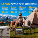 VTOMAN Jump 600W -virtapankki + 110W-aurinkopaneeli