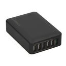 6-paikkainen-multi-port-USB-seinalaturi-musta-1