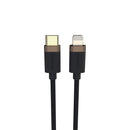 Duracell punottu latauskaapeli USB-C to Lightning 1m (iPhone)