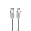 Duracell punottu latauskaapeli USB-C to Lightning 1m (iPhone)