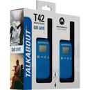 Motorola TALKABOUT T42 -radiopuhelinsetti (2 kpl)